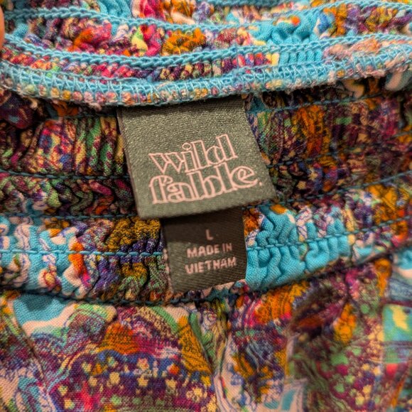 Paisley Watercolor style Skort - Picture 4 of 7